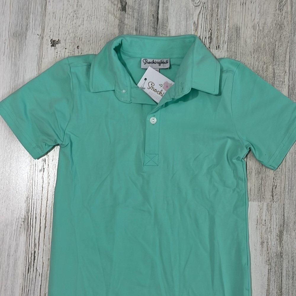 Smockingbird boys polo size 6 NWT - Picture 2 of 5